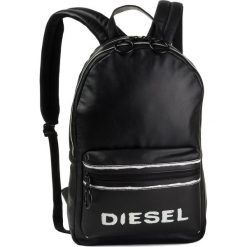 Plecak DIESEL - Asporty X06377 P0286 H1532 Black/White. Czarne torby męskie skórzane Diesel, bez wzorów, ze skóry, sportowe. Za 1549,00 zł.