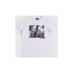 T-shirty z krótkim rękawem Dziecko Diesel TANGIX 00J3ZH. Białe t-shirty chłopięce Diesel, bez wzorów, z krótkim rękawem. Za 135,62 zł.
