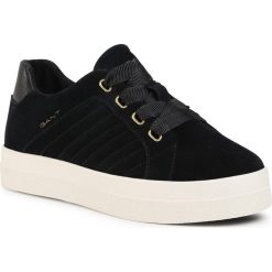 Sneakersy GANT - Avona 21533832 Black G00. Czarne półbuty damskie GANT, ze skóry. Za 429,00 zł.