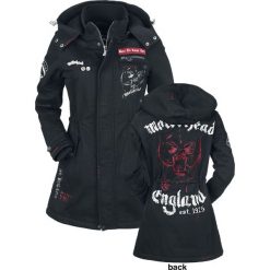 Motörhead EMP Signature Collection Kurtka damska czarny. Czarne bomberki damskie Motörhead, na zimę, m, z aplikacjami, z polaru. Za 599,90 zł.