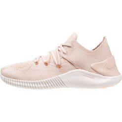 Nike Performance FREE FLYKNIT 3 Obuwie treningowe particle beige/phantom/guava ice. Brązowe buty sportowe damskie Nike Performance, z materiału. Za 499,00 zł.