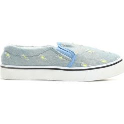 Jasnozielone Slip On Dot On Sky. Zielone trampki i tenisówki damskie Born2be, z materiału. Za 19,99 zł.