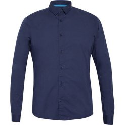 Koszula - Slim fit - w kolorze granatowym. Niebieskie koszule męskie Esprit, m, bez wzorów, z klasycznym kołnierzykiem, bez rękawów. W wyprzedaży za 69,95 zł.