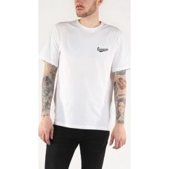 Converse Koszulka Biały. Białe podkoszulki męskie Converse, l, z nadrukiem, z bawełny, bez kołnierzyka, z krótkim rękawem, krótkie. Za 102,95 zł.