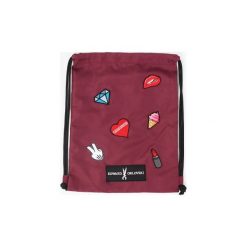 Worek Edward Orlovski Bordo Patch. Plecaki męskie z materiału. Za 50,00 zł.