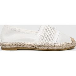 Answear - Espadryle Foreverfolie. Czarne espadryle damskie ANSWEAR, bez wzorów, z gumy, bez obcasa, na obcasie. W wyprzedaży za 89,90 zł.