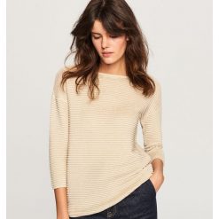 Sweter z błyszczącą nitką - Złoty. Żółte bez kategorii Reserved, s. Za 59,99 zł.