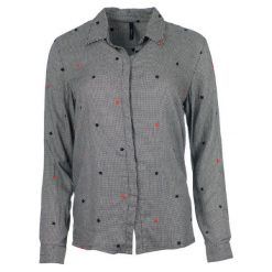 Pepe Jeans Koszula Damska Arizona, S, Szara. Szare koszule jeansowe damskie marki Pepe Jeans, s. W wyprzedaży za 299,00 zł.