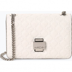 Marc Cain Bags & Shoes - Damska torebka na ramię, czarny. Czarne torebki klasyczne damskie marki Marc Cain Bags & Shoes, bez wzorów, ze skóry, na ramię, bez dodatków. Za 799,95 zł.