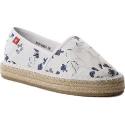 Espadryle BIG STAR - AA274683 White. Białe espadryle damskie marki BIG STAR, na co dzień, bez wzorów, z tworzywa sztucznego, retro, bez obcasa, na płaskiej podeszwie, bez zapięcia. Za 99,00 zł.