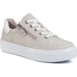 Sneakersy JENNY FAIRY - WYL2081-11 Grey. Szare półbuty damskie Jenny Fairy, ze skóry ekologicznej. W wyprzedaży za 69,99 zł.