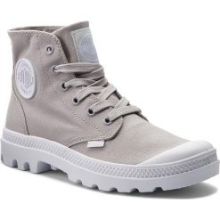 Trapery PALLADIUM - Blanc Hi 72886-070-M Vapor/White/White. Szare trapery damskie Palladium, z gumy, bez obcasa, bez zapięcia. Za 299,00 zł.