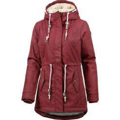 Parka przeciwdeszczowa w kolorze czerwonym. Czerwone kurtki damskie Street & Sports Wear, xs, z aplikacjami, ze skóry, bez kaptura. W wyprzedaży za 257,95 zł.
