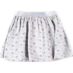 Coccodrillo - Spódnica dziecięca 92-122 cm. Szare spódniczki dziewczęce COCCODRILLO, z elastanu, mini, rozkloszowane. Za 55,90 zł.