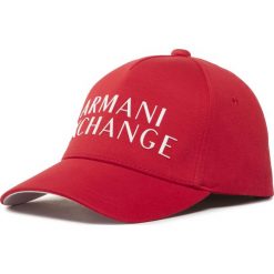 Czapka z daszkiem ARMANI EXCHANGE - 954047 0P345 31574 Chinese Red. Czerwone czapki męskie Armani Exchange, bez wzorów, z bawełny. Za 189,00 zł.