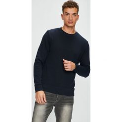 Jack & Jones - Bluza. Niebieskie bluzy męskie Jack & Jones, s, bez wzorów, z bawełny, z okrągłym kołnierzem, bez rękawów, bez kaptura. Za 89,90 zł.