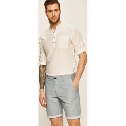 Trussardi Jeans - Szorty. Niebieskie spodenki i szorty męskie Trussardi Jeans, bez wzorów, z bawełny, casualowe. Za 469,90 zł.