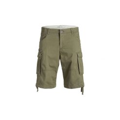 Szorty i Bermudy Jack Jones 12133060 CARGO SHORT. Zielone spodenki i szorty męskie Jack & Jones, xl, bez wzorów. Za 153,66 zł.