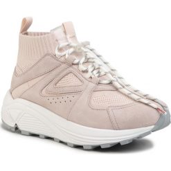 Sneakersy HUGO - Horizon 50428269 10226109 01 Light/Pastel Pink 680. Różowe półbuty damskie HUGO, ze skóry. Za 999,00 zł.