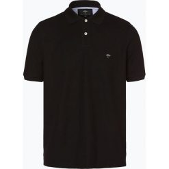 Fynch Hatton - Męska koszulka polo, czarny. Czarne koszulki męskie marki Fynch-Hatton, m, bez wzorów, z bawełny, sportowe, polo, bez rękawów. Za 179,95 zł.