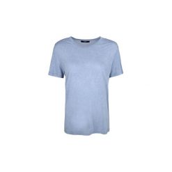 T-shirty z krótkim rękawem Diesel 00ALMZ-RWADY / T-Moriplaque. Niebieskie t-shirty damskie Diesel, bez wzorów, bez kołnierzyka. Za 99,00 zł.