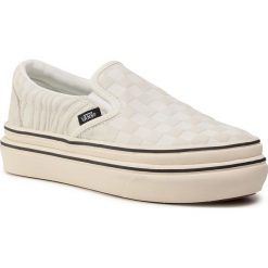 Tenisówki VANS - Super Comfycush S VN0A4U1F17Q1 (Mixed Media) Antquewhtblk. Brązowe półbuty damskie Vans, bez wzorów, ze skóry, bez zapięcia. Za 449,00 zł.