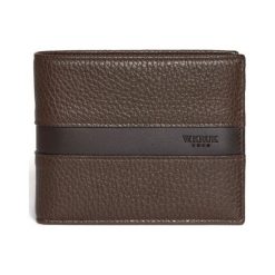 PORTFEL MĘSKI W.KRUK. Portfele męskie W.KRUK, bez wzorów, ze skóry. Za 399,00 zł.