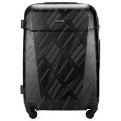 Walizki: Walizka w kolorze czarnym – 65 l