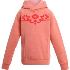 Brunotti NAIADY Bluza z kapturem fluo pink. Czerwone bluzy męskie marki Brunotti, z bawełny, z kapturem. W wyprzedaży za 167,20 zł.
