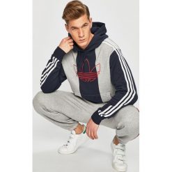 Adidas Originals - Bluza. Bluzy męskie adidas Originals, m, z aplikacjami, z bawełny, z kapturem, bez rękawów, z kapturem. Za 299,90 zł.