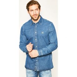 Koszula Lacoste CH6301. Niebieskie koszule męskie Lacoste, m, bez wzorów, casualowe, bez kołnierzyka, bez rękawów. W wyprzedaży za 289,00 zł.