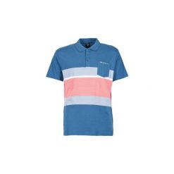 Koszulki polo z krótkim rękawem Rip Curl RAPTURE. Niebieskie koszulki męskie Rip Curl, s, bez wzorów, polo, z krótkim rękawem, krótkie. W wyprzedaży za 125,30 zł.