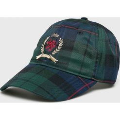 Tommy Jeans - Czapka. Niebieskie czapki męskie marki Tommy Jeans, z bawełny. Za 179,90 zł.