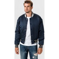 Dolce & Gabbana Kurtka Niebieski. Niebieskie płaszcze męskie Dolce & Gabbana, na wiosnę, bez wzorów, z jedwabiu, bez kaptura. Za 4456,95 zł.