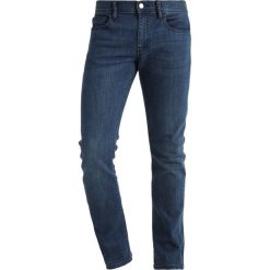 Armani Exchange Jeansy Slim Fit denim indigo. Niebieskie jeansy męskie marki Armani Exchange, z elastanu. Za 459,00 zł.