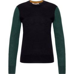 Sweter Tory Burch Madeline Pullover 59898. Niebieskie swetry damskie Tory Burch, m, bez wzorów, z wełny, klasyczne, bez rękawów, bez kaptura. W wyprzedaży za 529,00 zł.