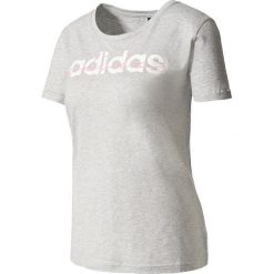 Adidas Koszulka damska Special Linear szara r. M (BP8379). Szare topy sportowe damskie Adidas, m. Za 79,63 zł.