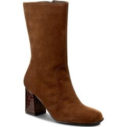 Botki TAMARIS - 1-25091-37 Cognac 305. Pomarańczowe botki damskie skórzane marki Tamaris, na obcasie. W wyprzedaży za 209,00 zł.