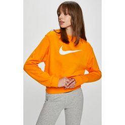 Nike Sportswear - Bluza. Pomarańczowe bluzy damskie z nadrukiem marki Nike Sportswear, s, z bawełny, bez kaptura. W wyprzedaży za 179,90 zł.
