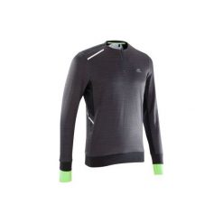 Bluza RUN WARM+. Szare bejsbolówki męskie KALENJI, m, z długim rękawem, długie. Za 69,99 zł.