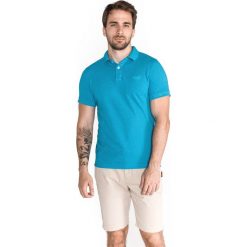 SuperDry Polo Koszulka Niebieski. Niebieskie podkoszulki męskie Superdry, m, z bawełny. Za 218,95 zł.