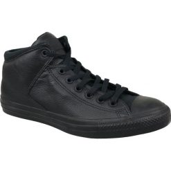 Converse Chuck Taylor As High Street Hi 161473c 45 Czarne. Czarne buty sportowe męskie marki Converse, ze skóry, bez zapięcia. W wyprzedaży za 299,99 zł.