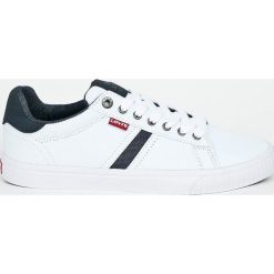 Levi's - Tenisówki Skinner. Białe bez kategorii marki Levi's®, z gumy, na sznurówki. W wyprzedaży za 139,90 zł.