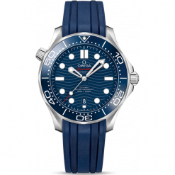 ZEGAREK OMEGA DIVER 300M 210.32.42.20.03.001. Niebieskie zegarki męskie OMEGA, ceramiczne. Za 20500,00 zł.