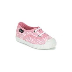 Buty Dziecko Aster MILEY. Różowe trampki dziewczęce ASTER, bez wzorów, bez zapięcia. Za 111,30 zł.