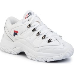 Sneakersy FILA - Strada Hiker Low 1010768.1FG White. Białe półbuty damskie Fila, ze skóry ekologicznej. Za 379,00 zł.