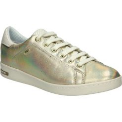 Sportowe geox d621ba 000ky. Żółte buty sportowe damskie Geox, bez wzorów, ze skóry, sportowe. Za 489,99 zł.