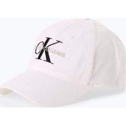 Calvin Klein Jeans - Męska czapka z daszkiem, biały. Białe czapki męskie Calvin Klein Jeans, z haftami, z jeansu, eleganckie. Za 159,95 zł.