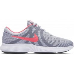 Nike buty dziewczęce Revolution 4 (GS) Running Shoe 36,5 szare. Szare buty dziewczęce sportowe Nike, bez wzorów, bez zapięcia, nike revolution. Za 195,00 zł.