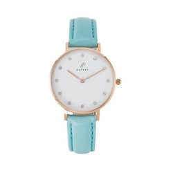 Zegarek JP Gatsby Zegarek damski Aurora Rose Gold White / Light Blue JPG5041 uniwersalny. Czerwone zegarki damskie JP Gatsby. Za 323,10 zł.